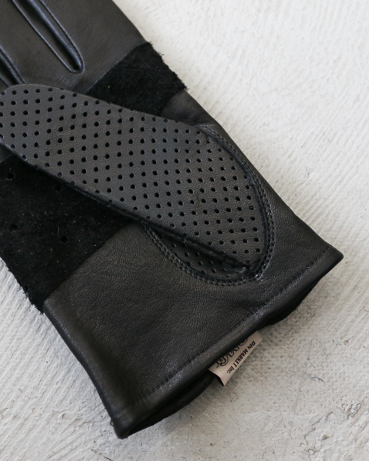 GMG-15 MESH GLOVE ショートリスト BLACK