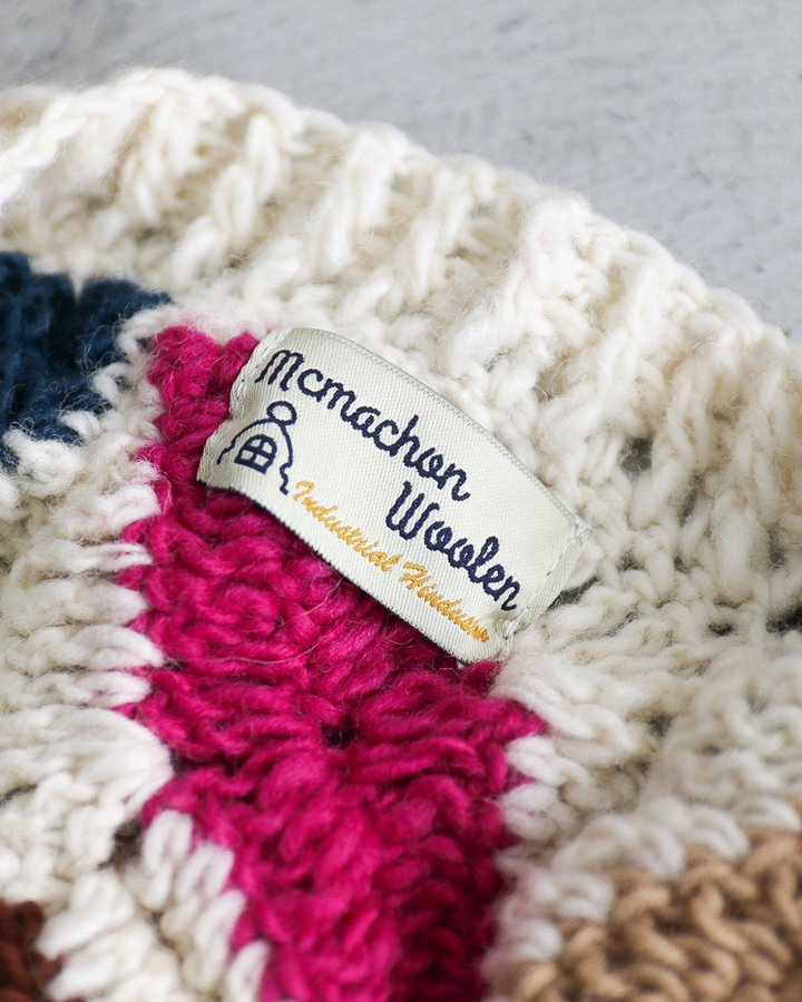 MacMahon Knitting Mills マクマホンニッティングミルズ Button Cardigan-Leaf