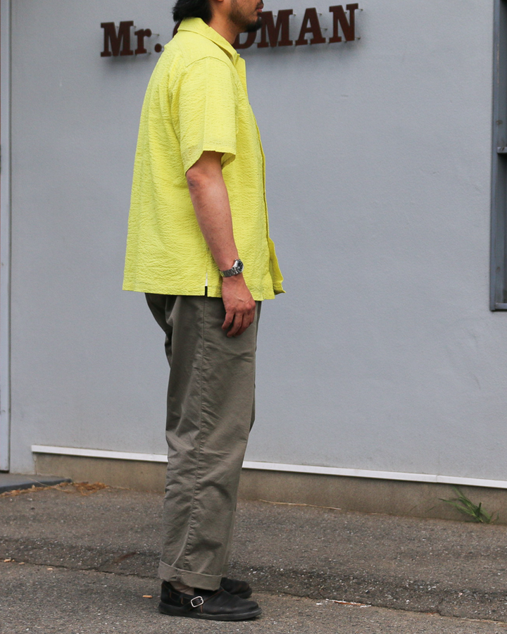 CORONA CS011S-26-02: Cotton Lawn Ripple / Yellow