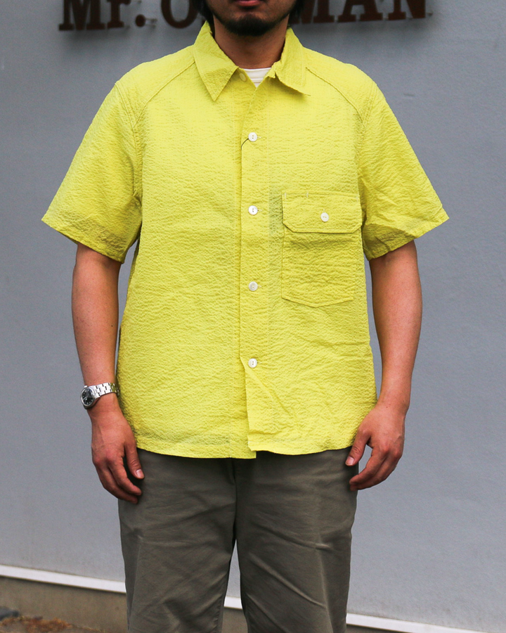 CORONA CS011S-26-02: Cotton Lawn Ripple / Yellow