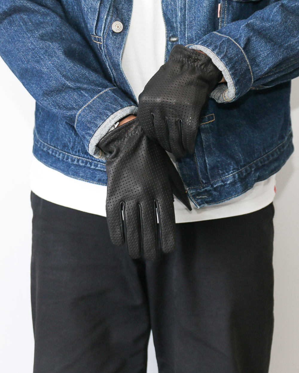 GMG-15 MESH GLOVE ショートリスト BLACK