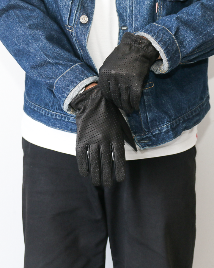 GMG-15 MESH GLOVE ショートリスト BLACK