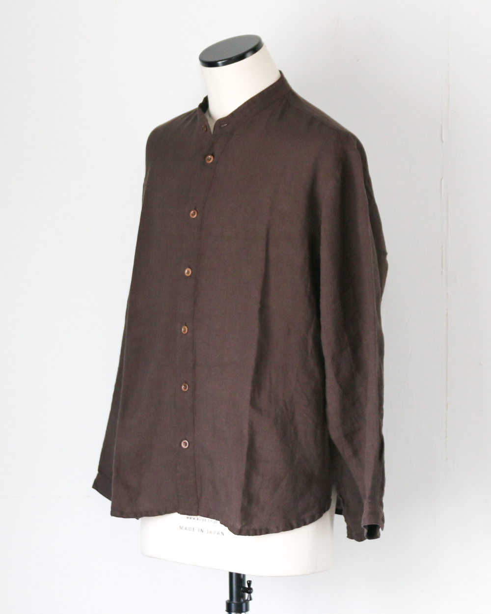 Nasngwam ナスングワム LIBERAL SHIRTS Charcoal