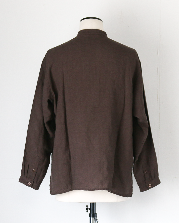 Nasngwam ナスングワム LIBERAL SHIRTS Charcoal