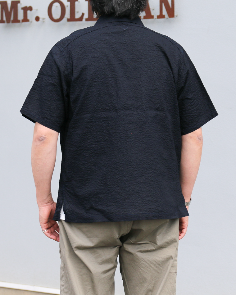 CORONA CS011S-26-03: Cotton Lawn Ripple / Navy