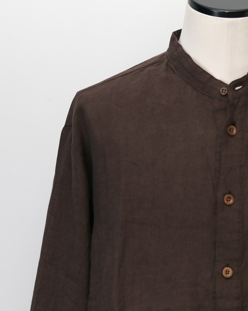 Nasngwam ナスングワム LIBERAL SHIRTS Charcoal
