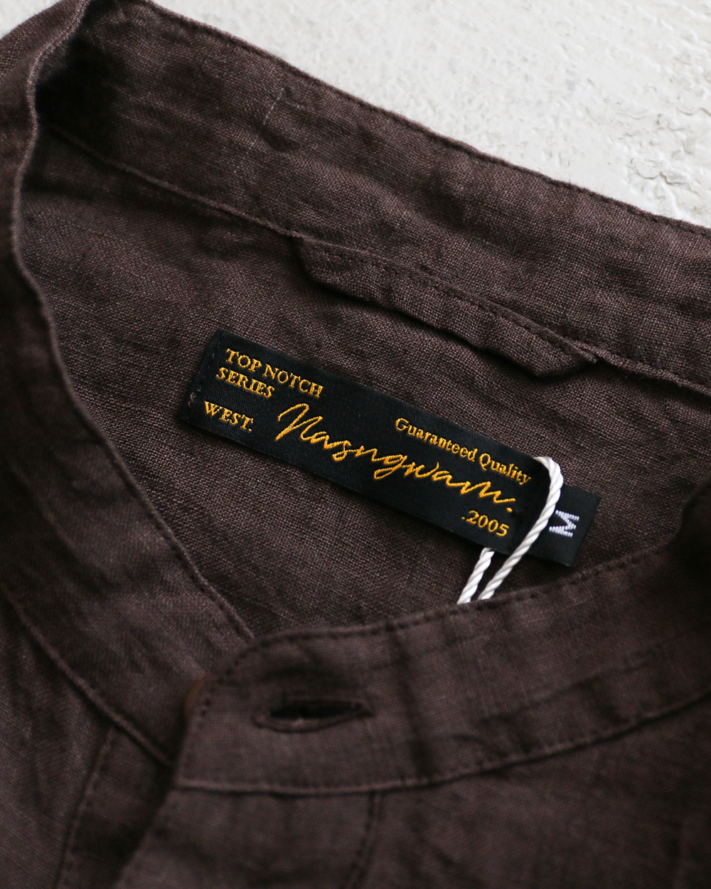 Nasngwam ナスングワム LIBERAL SHIRTS Charcoal