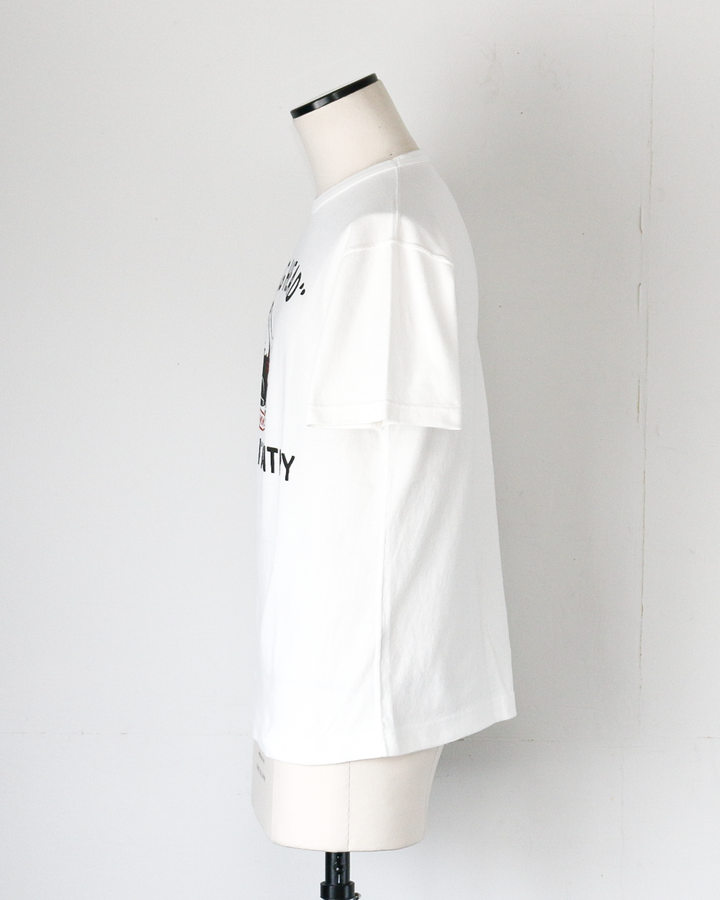 COLIMBO コリンボ ZV-0415 Norwalk Cotton Tee BIG HEAD White