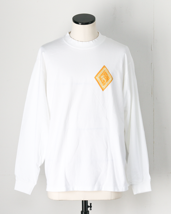 ATMOSPHERE MOUNTAIN WORKS アトモスフィアマウンテンワークス L/S Logo Tee
