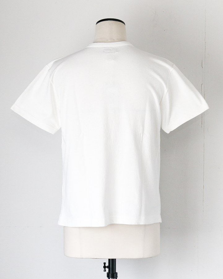 COLIMBO コリンボ ZV-0415 Norwalk Cotton Tee BIG HEAD White