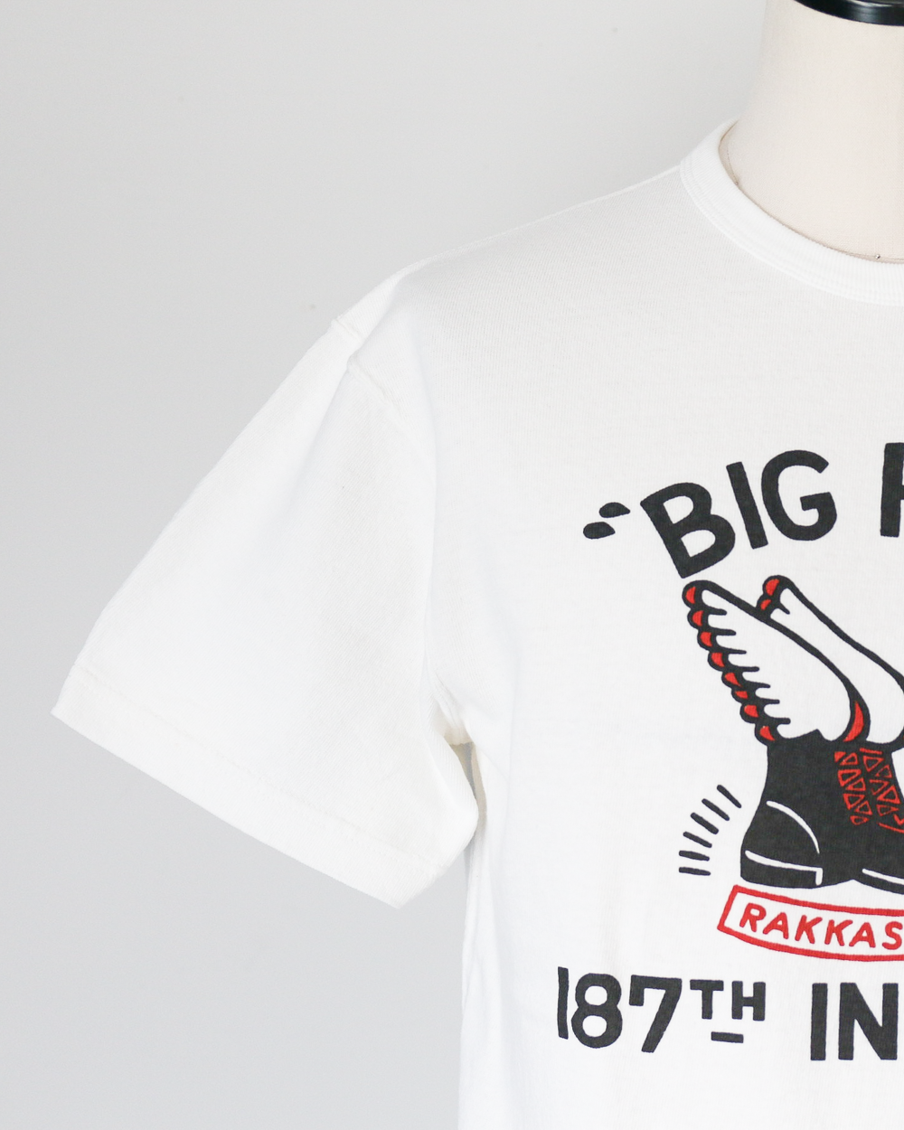 COLIMBO コリンボ ZV-0415 Norwalk Cotton Tee BIG HEAD White