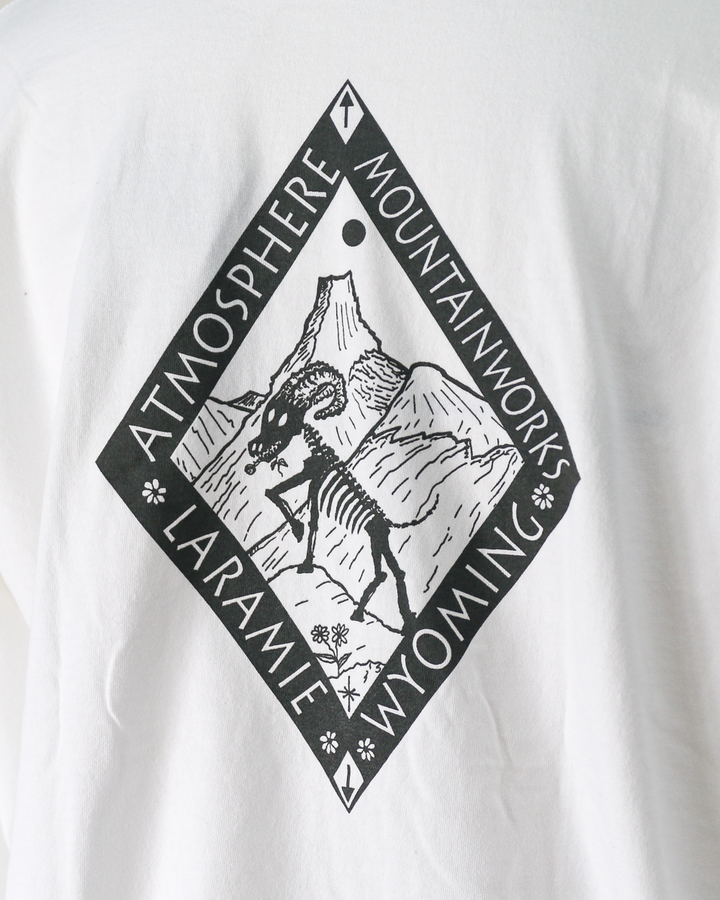 ATMOSPHERE MOUNTAIN WORKS アトモスフィアマウンテンワークス L/S Logo Tee