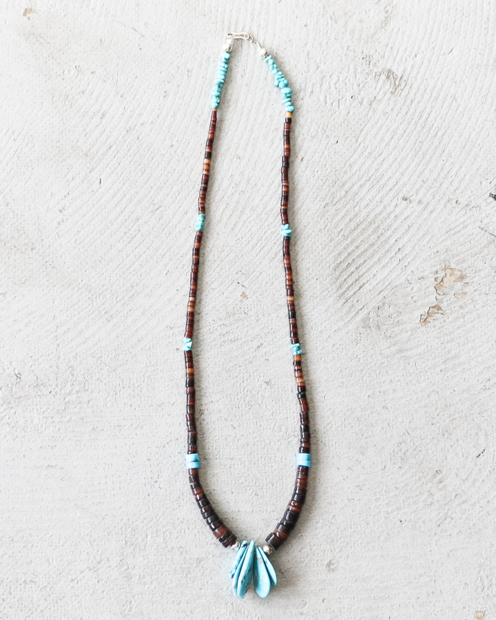 Santo Doming サントドミンゴ族 Heishi Beads Necklace