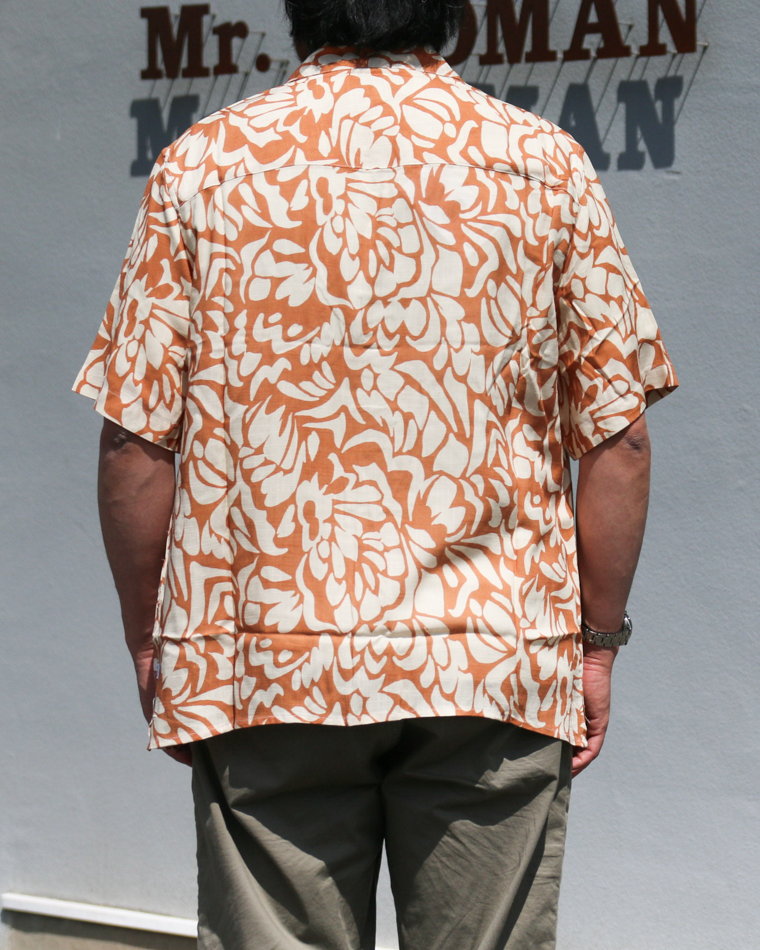 Wax London Two Tone Floral Shirt Beige