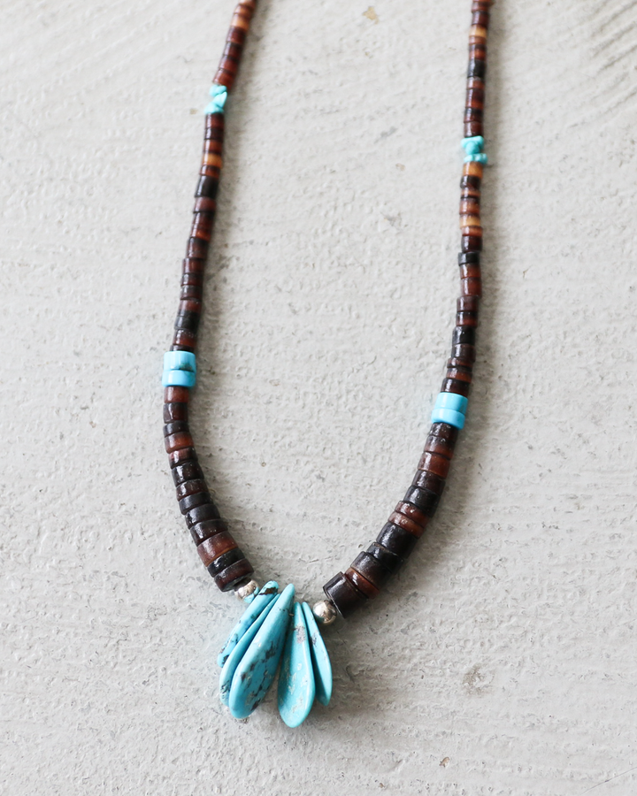 Santo Doming サントドミンゴ族 Heishi Beads Necklace