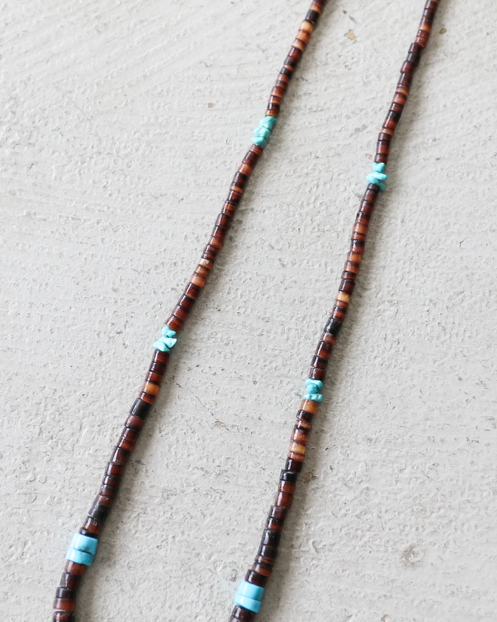 Santo Doming サントドミンゴ族 Heishi Beads Necklace