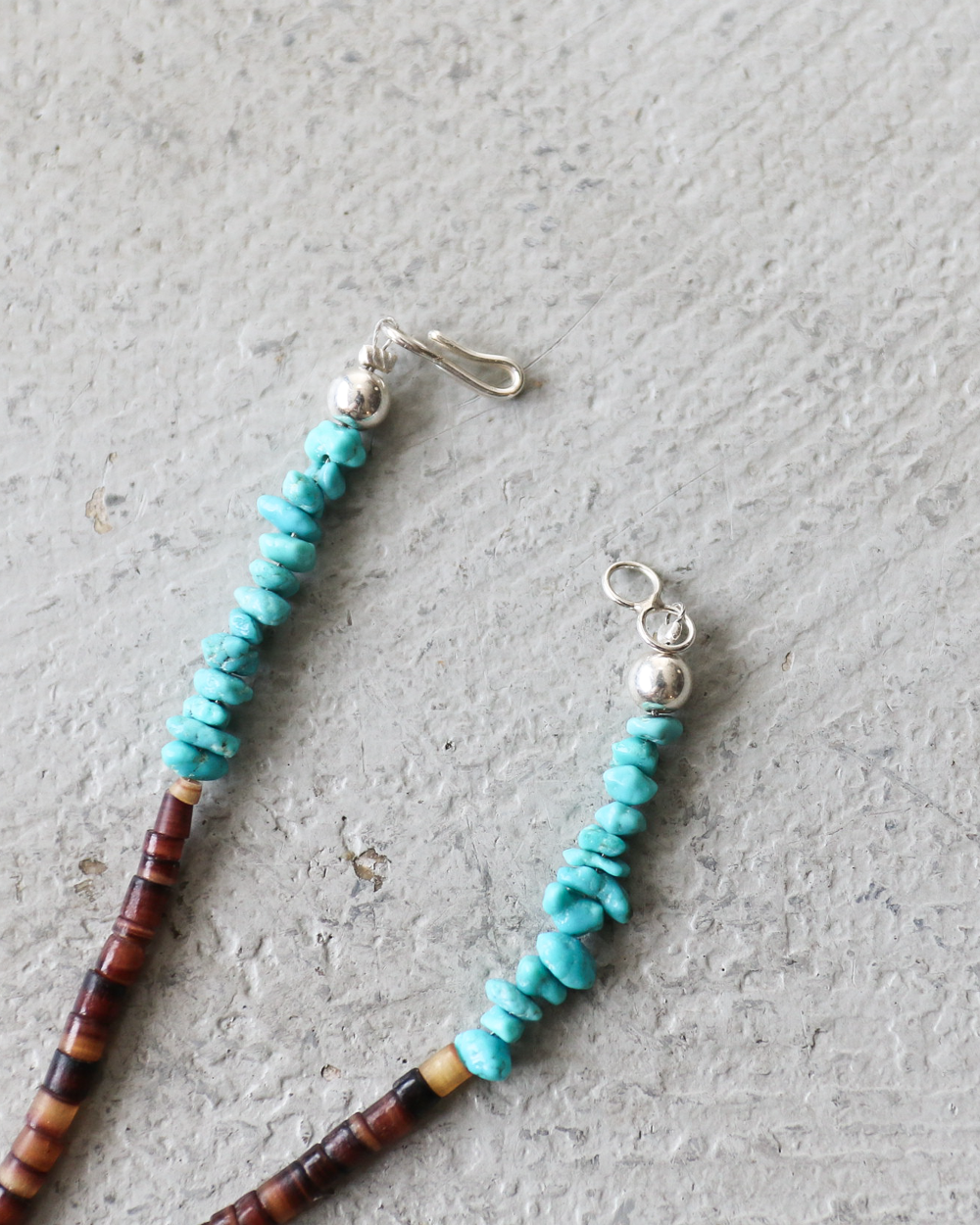 Santo Doming サントドミンゴ族 Heishi Beads Necklace