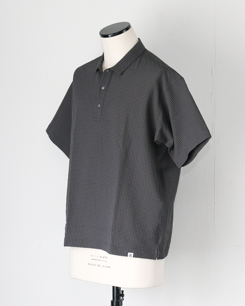 RIDGE MOUNTAIN GEAR リッジマウンテンギア Comfy Pullover Short Sleeve Shirt Charcoal Slate