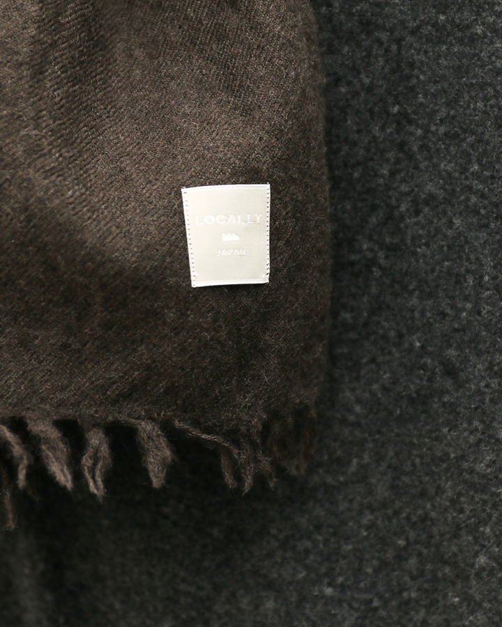 LOCALLY ローカリー 02422 muji muffler Brown