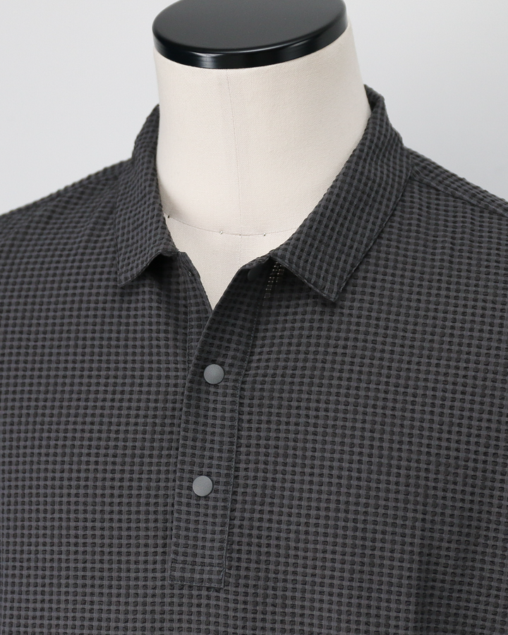 RIDGE MOUNTAIN GEAR リッジマウンテンギア Comfy Pullover Short Sleeve Shirt Charcoal Slate