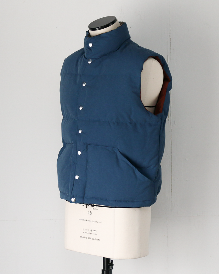 MODUCT モダクト Lot No. MO / MODUCT GRUNGE 64 CLOTH BALL PADDING VEST Blue