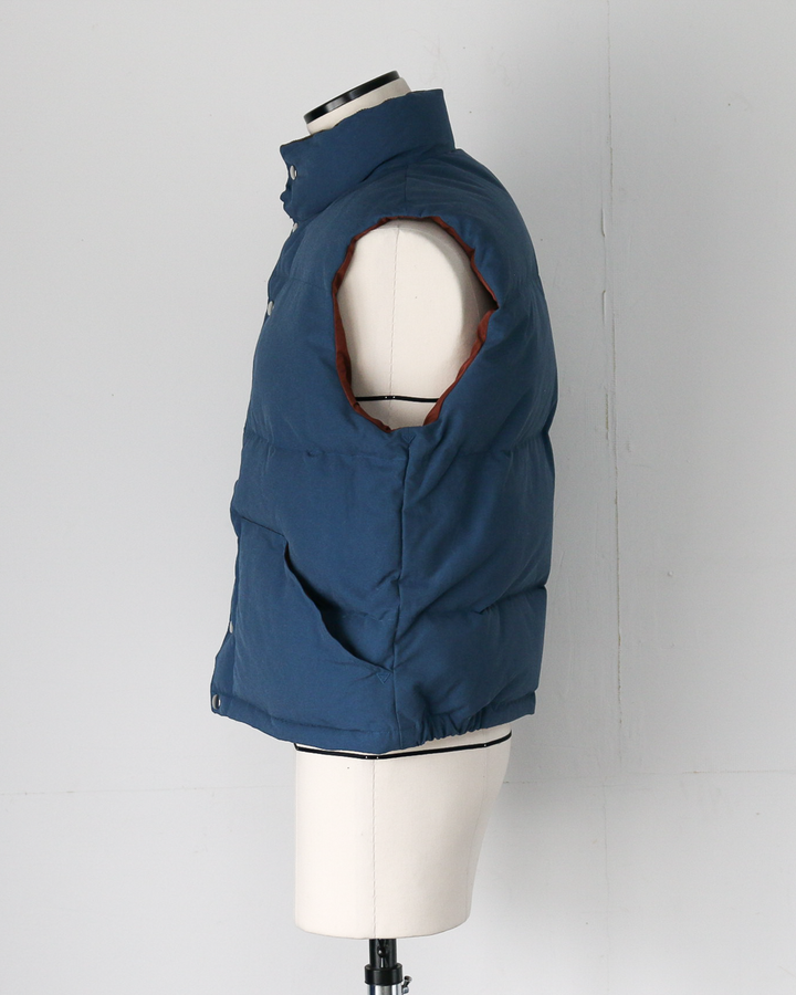 MODUCT モダクト Lot No. MO / MODUCT GRUNGE 64 CLOTH BALL PADDING VEST Blue