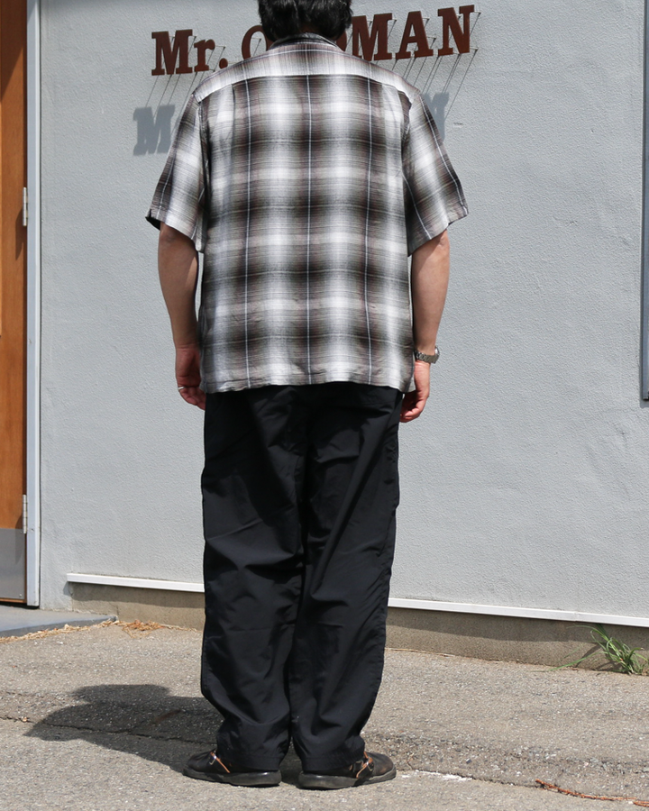 TOWN CRAFT 60s OMBRE LOOP COLLAR SS SHIRTS Green