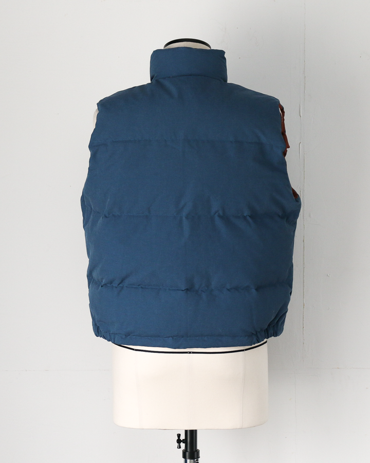 MODUCT モダクト Lot No. MO / MODUCT GRUNGE 64 CLOTH BALL PADDING VEST Blue