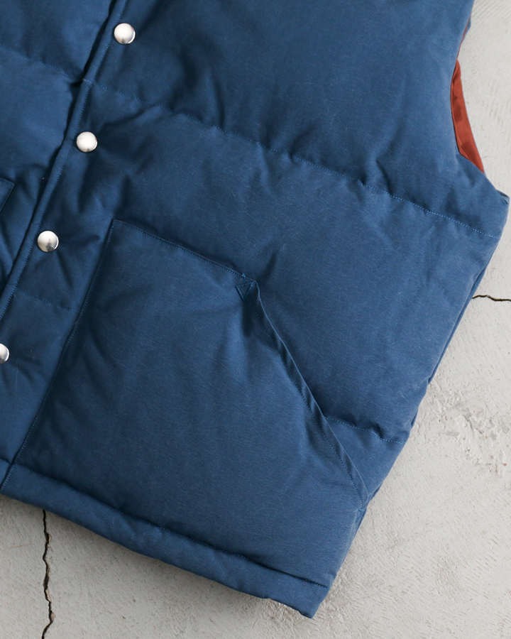 MODUCT モダクト Lot No. MO / MODUCT GRUNGE 64 CLOTH BALL PADDING VEST Blue