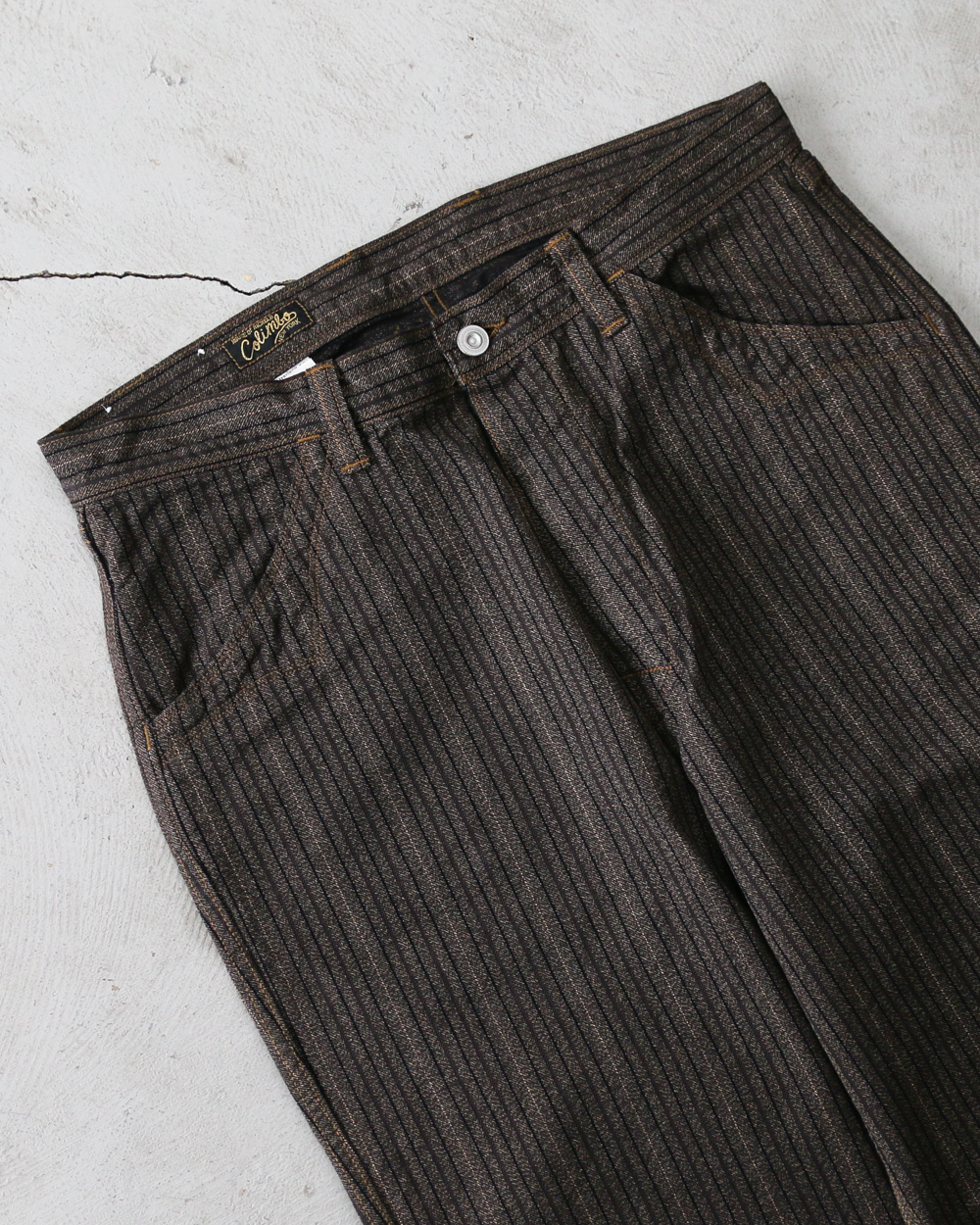COLIMBO ZB-0210 コリンボ Carbondale Trousers "Heather Stripe" Brown