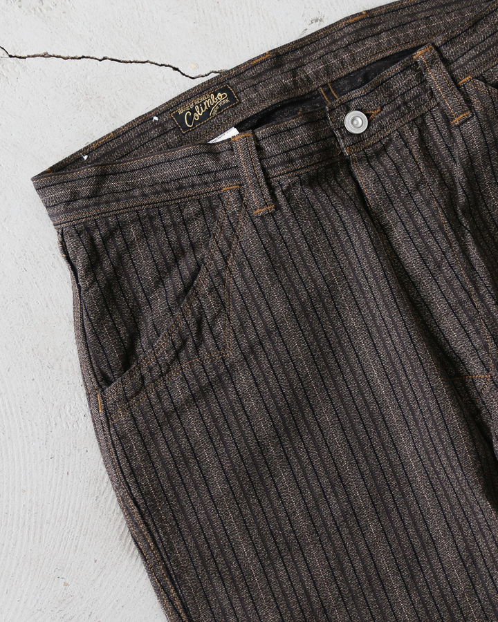 COLIMBO ZB-0210 コリンボ Carbondale Trousers "Heather Stripe" Brown