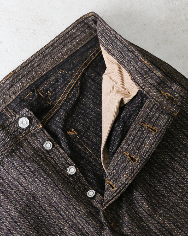 COLIMBO ZB-0210 コリンボ Carbondale Trousers "Heather Stripe" Brown
