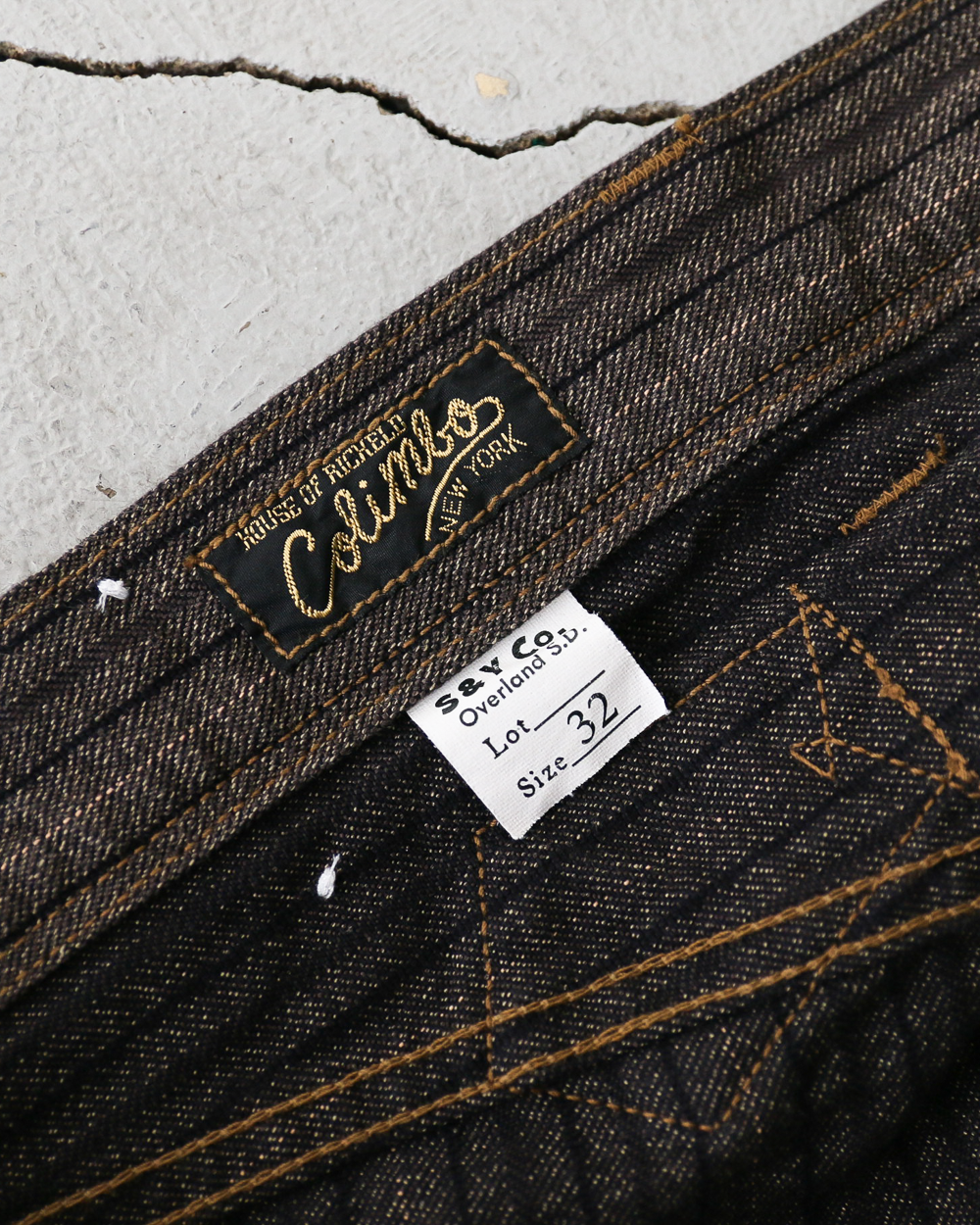 COLIMBO ZB-0210 コリンボ Carbondale Trousers "Heather Stripe" Brown