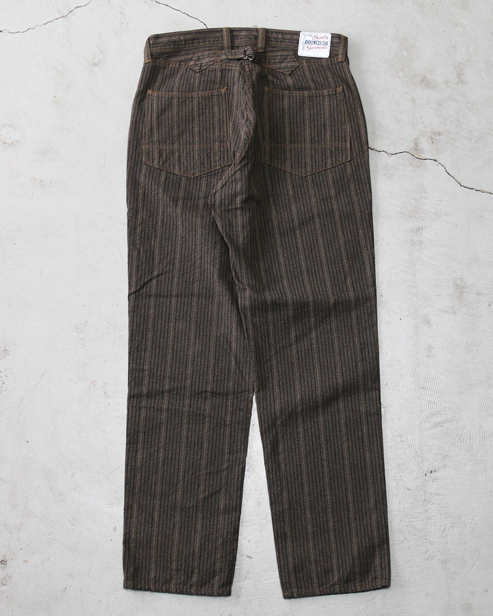 COLIMBO ZB-0210 コリンボ Carbondale Trousers "Heather Stripe" Brown