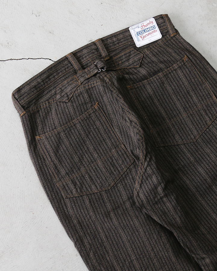 COLIMBO ZB-0210 コリンボ Carbondale Trousers "Heather Stripe" Brown