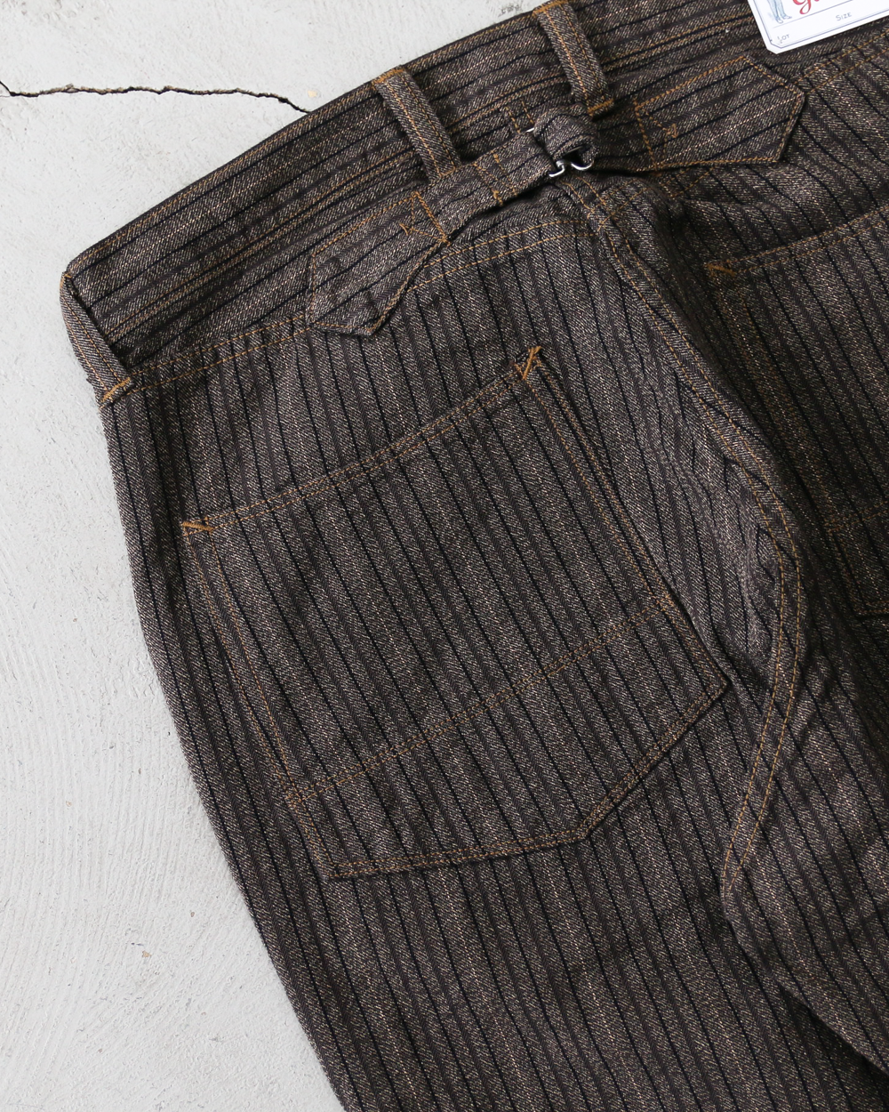 COLIMBO ZB-0210 コリンボ Carbondale Trousers "Heather Stripe" Brown