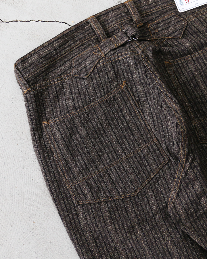 COLIMBO ZB-0210 コリンボ Carbondale Trousers "Heather Stripe" Brown