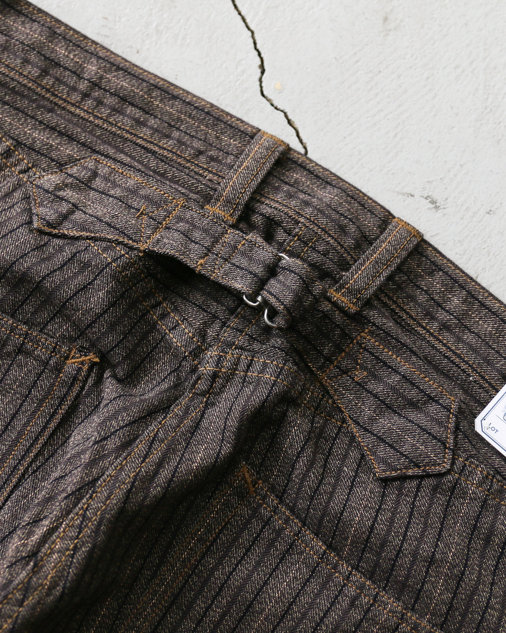 COLIMBO ZB-0210 コリンボ Carbondale Trousers "Heather Stripe" Brown