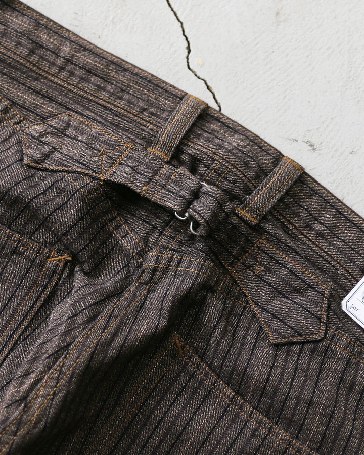 COLIMBO ZB-0210 コリンボ Carbondale Trousers "Heather Stripe" Brown