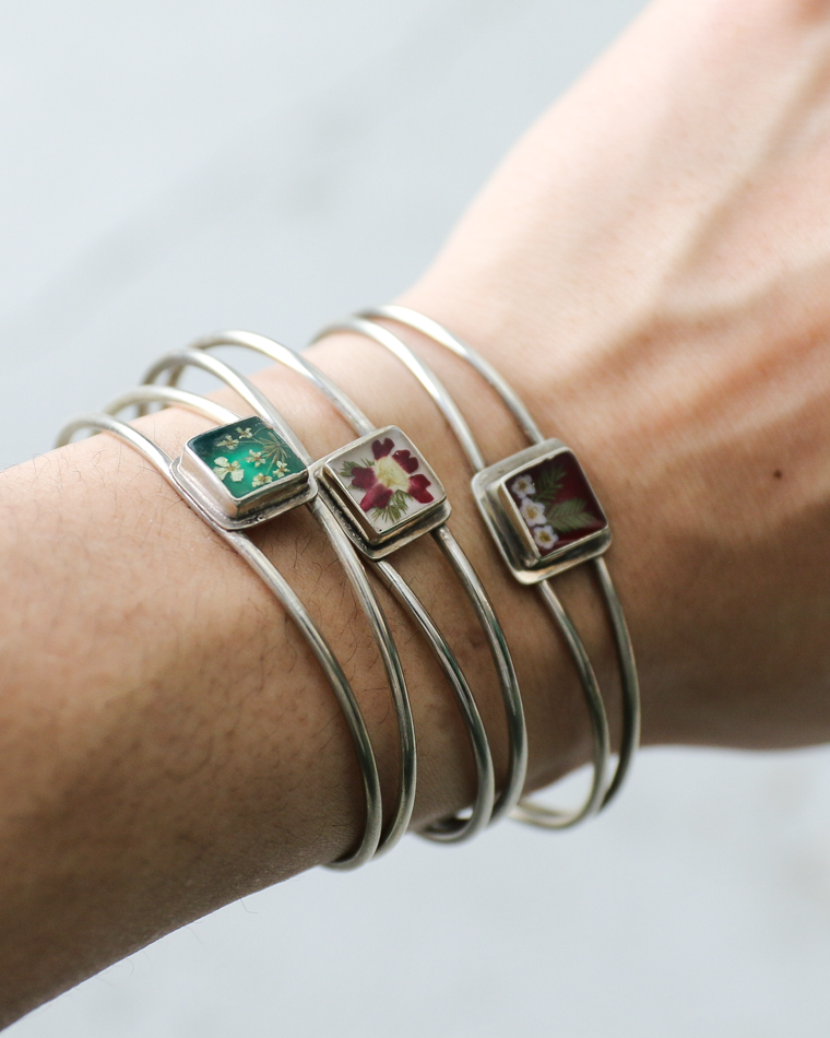 GUSTAVO FLOWER EXTRAFINE BRACELET