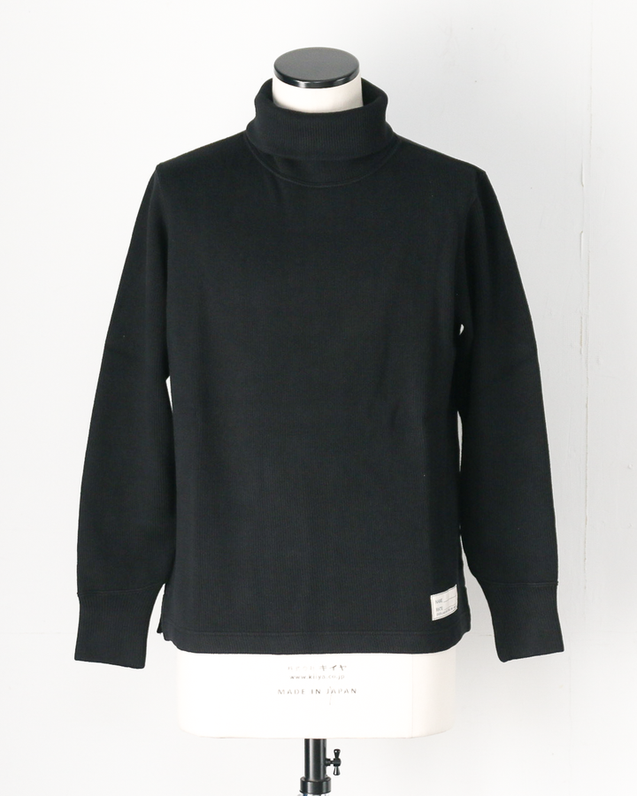 COLIMBO コリンボ ZB-0424 NEWKIRK TURTLE NECK THERMAL SHIRT Black