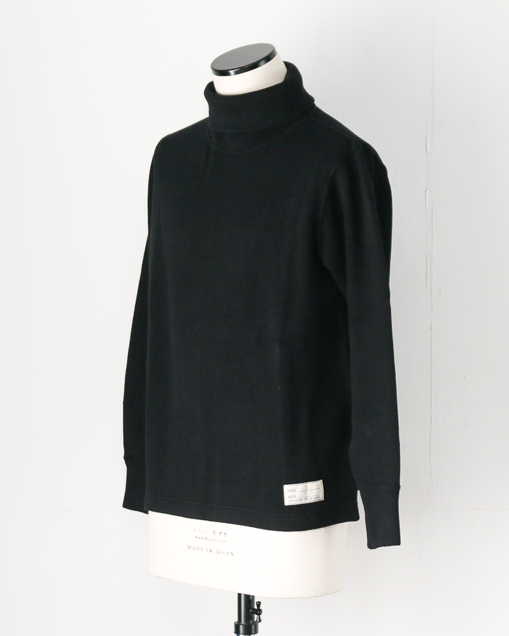 COLIMBO コリンボ ZB-0424 NEWKIRK TURTLE NECK THERMAL SHIRT Black