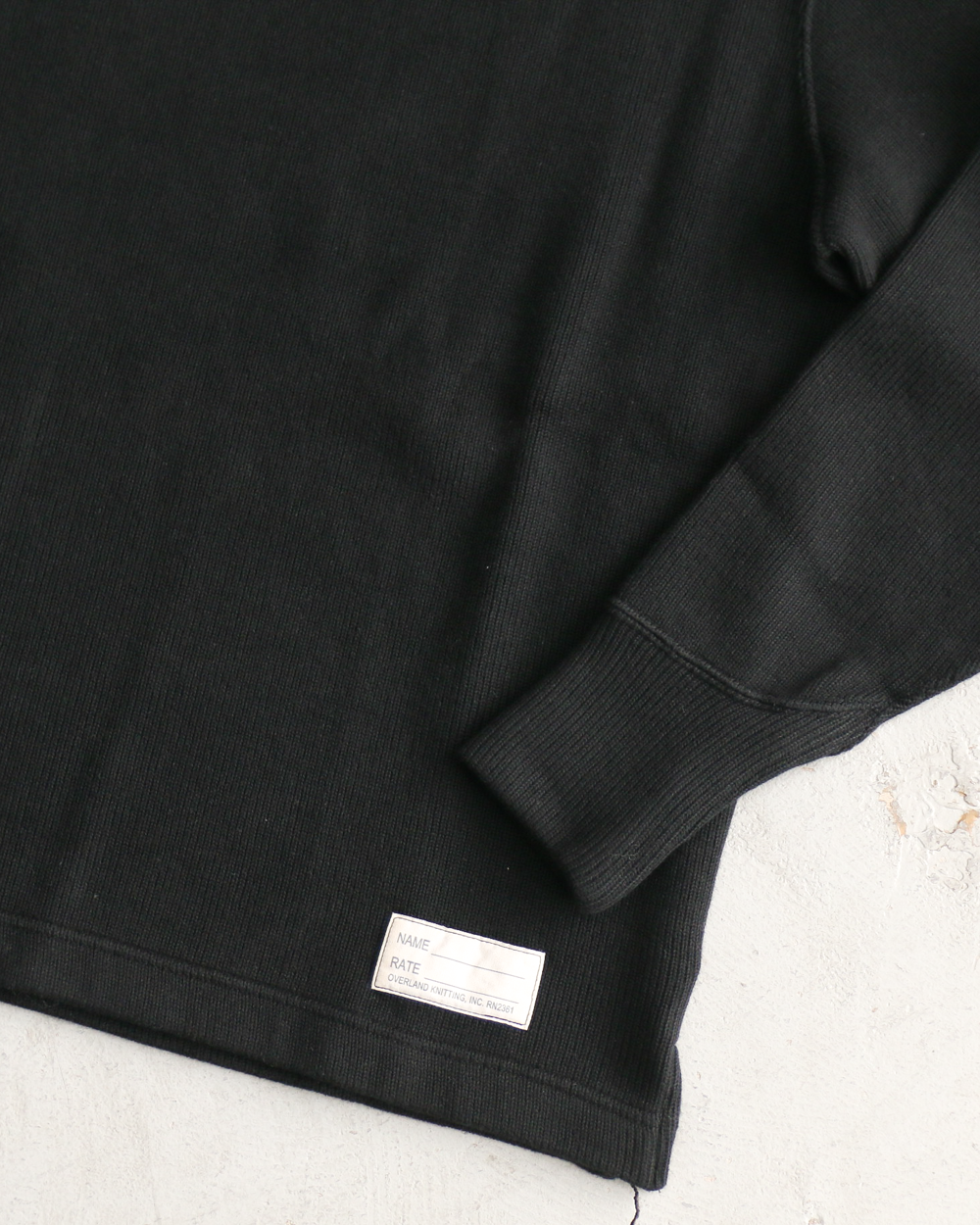 COLIMBO コリンボ ZB-0424 NEWKIRK TURTLE NECK THERMAL SHIRT Black