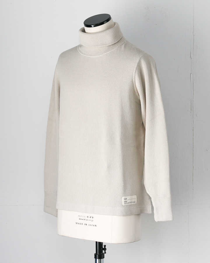 COLIMBO コリンボ ZB-0424 NEWKIRK TURTLE NECK THERMAL SHIRT Milk
