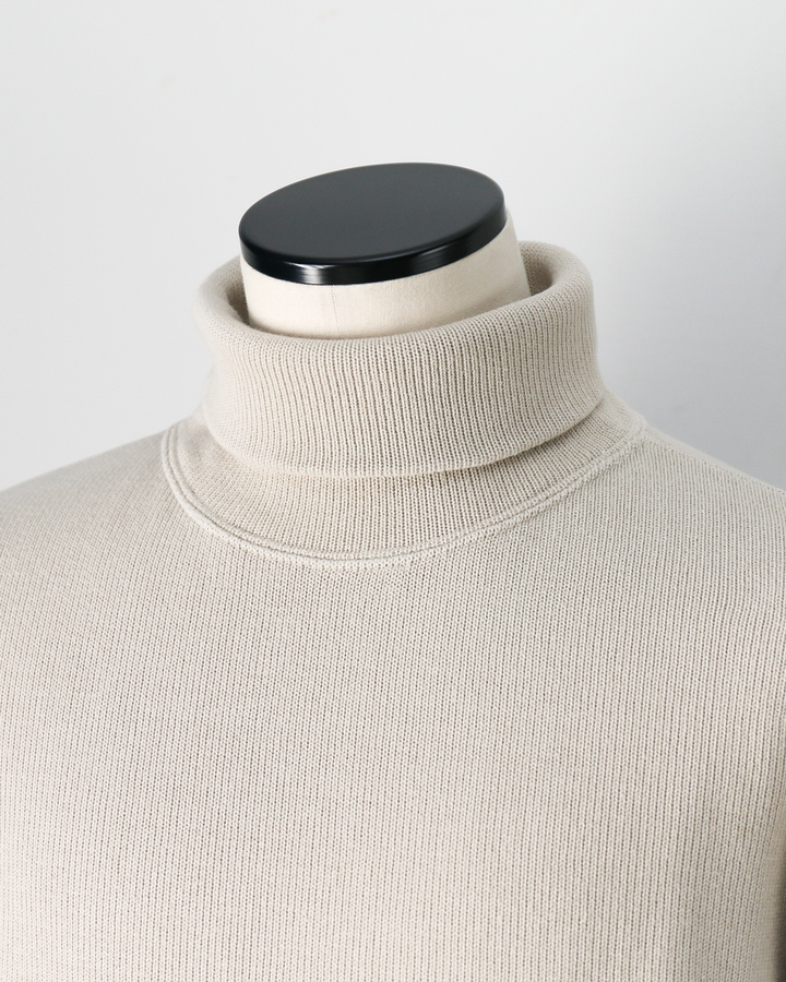 COLIMBO コリンボ ZB-0424 NEWKIRK TURTLE NECK THERMAL SHIRT Milk
