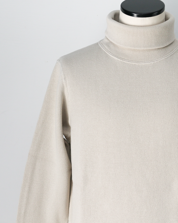 COLIMBO コリンボ ZB-0424 NEWKIRK TURTLE NECK THERMAL SHIRT Milk