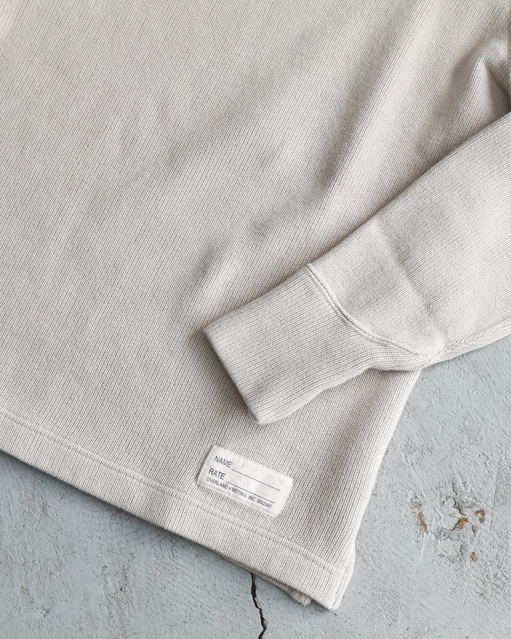 COLIMBO コリンボ ZB-0424 NEWKIRK TURTLE NECK THERMAL SHIRT Milk