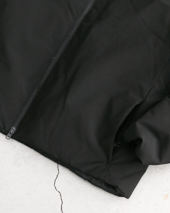 LAMOND ラモンド WEATHER CLOTH DOWN BLOUSON Black