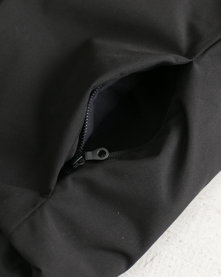 LAMOND ラモンド WEATHER CLOTH DOWN BLOUSON Black