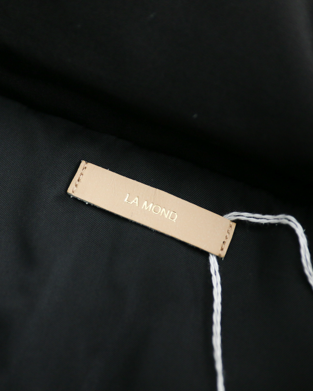 LAMOND ラモンド WEATHER CLOTH DOWN BLOUSON Black
